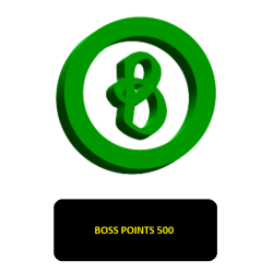 BOSS POINTS 500